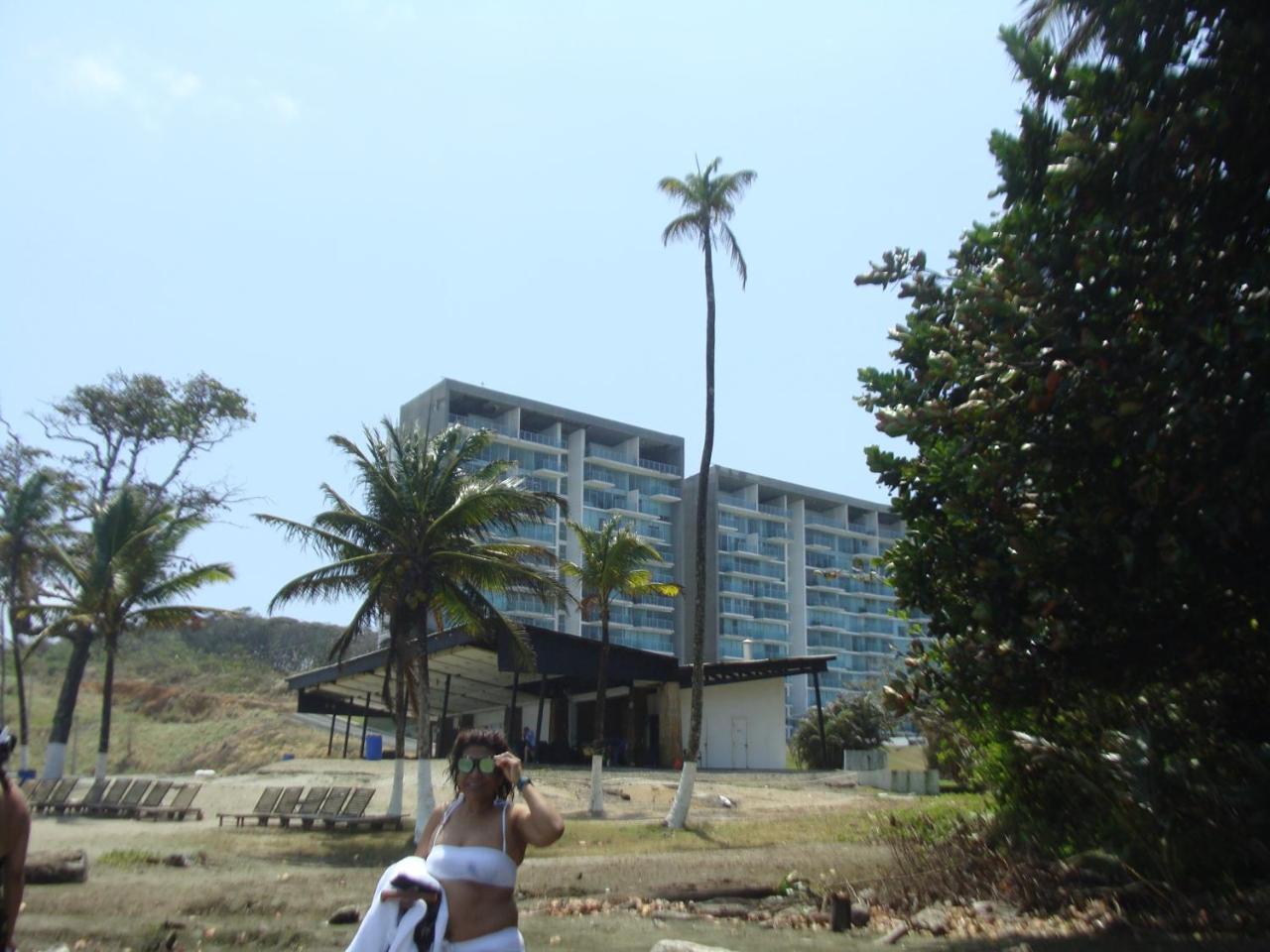 Apartamento En Balabeach Maria Chiquita In Front Of The Beach 2Hab Colón Kültér fotó